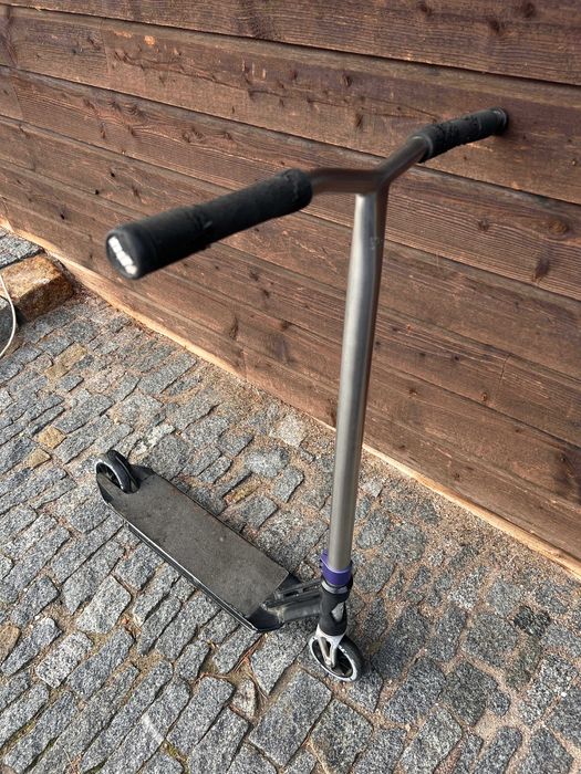 SET Hulajnoga wyczynowa z tytanową kierownicą