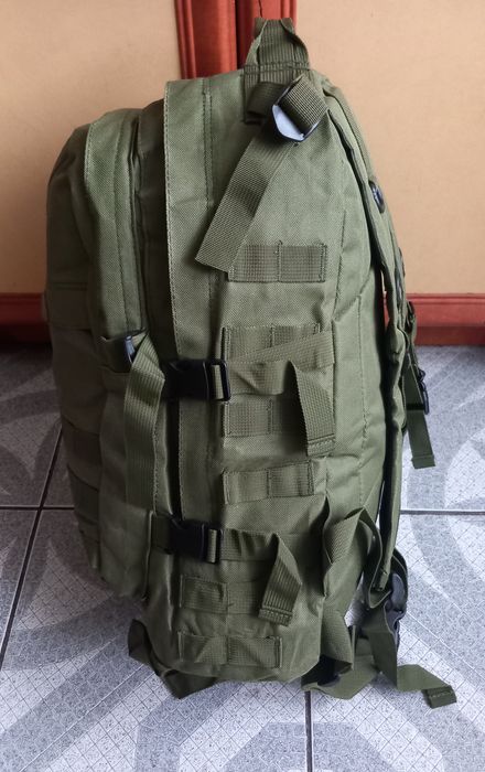 Plecak taktyczny na MOLLE system solidnie odszyty 45 l. khaki Nowy