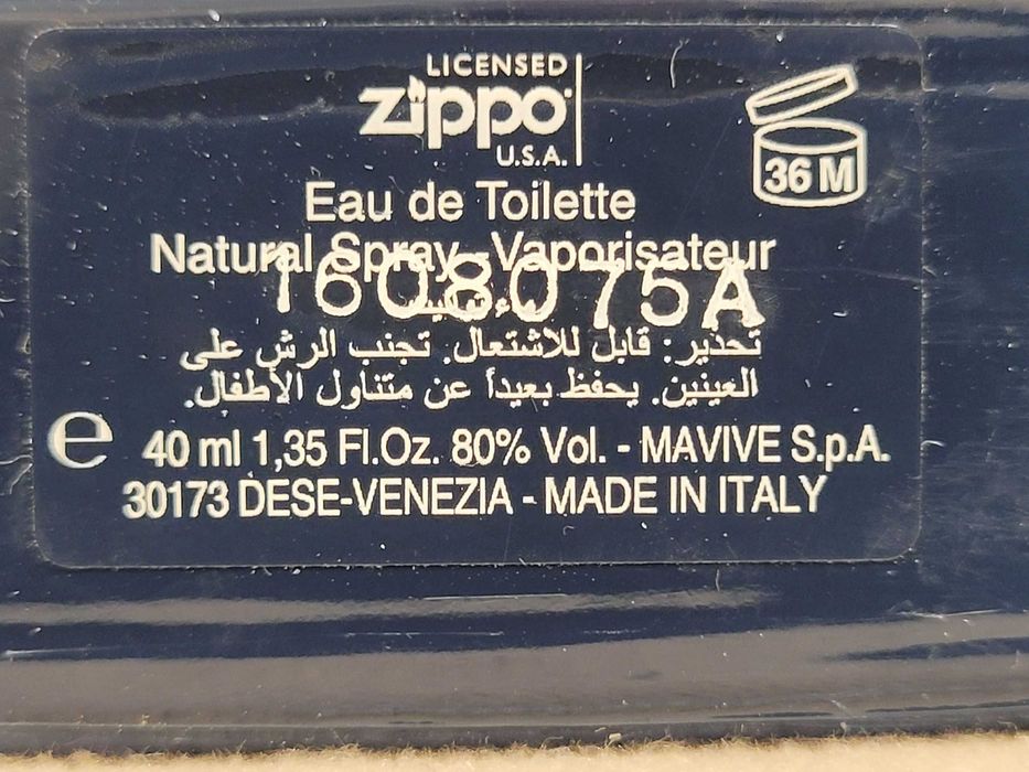 Zippo Mythos 40 ml/ 1.35 fl.oz - EDT męskie - rare