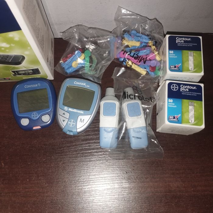 Glukometr ,Bayer Contour Next Ez Blood Glucose Monitor,