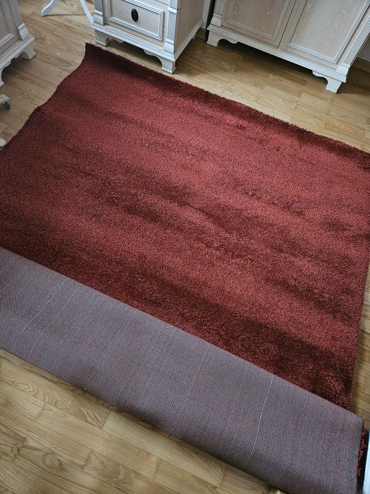 Dywan Adum 200 x 300 cm bordowy NOWY Ikea