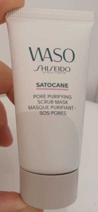 waso shiseido ginza tokyo satocane pore purifying scrub mask