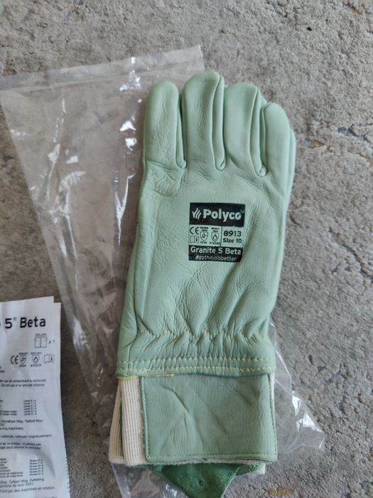 Rękawice skórzane robocze spawalnicze polyco