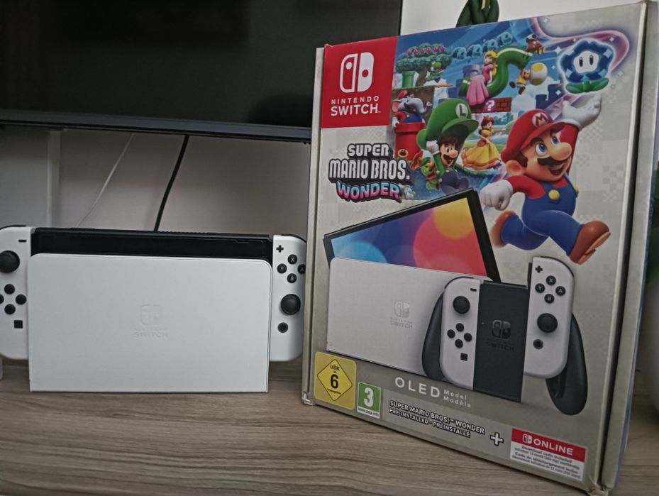Nintendo switch OLED + Volante + garantia