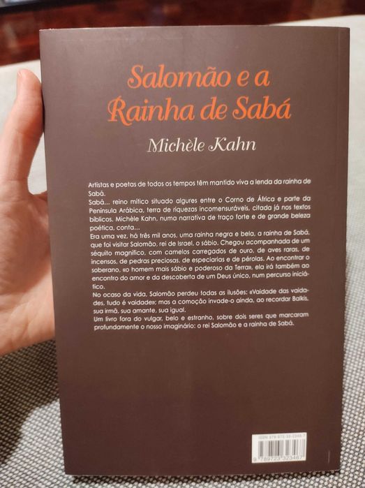 Livro Salomão e a Rainha de Sabá