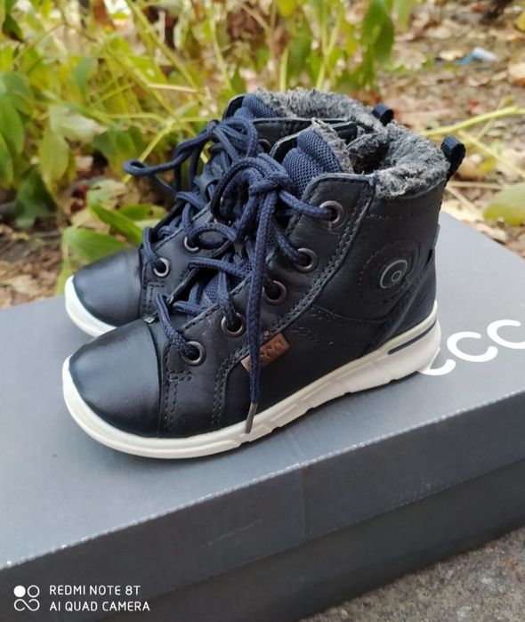 Ecco 24 ботинки на хлопчика зимові черевики чоботи сапоги взуття ессо
