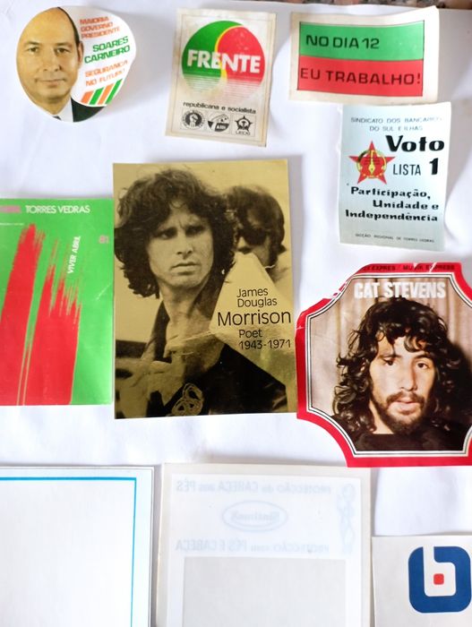 Autocolantes Politica, Rock e Outros