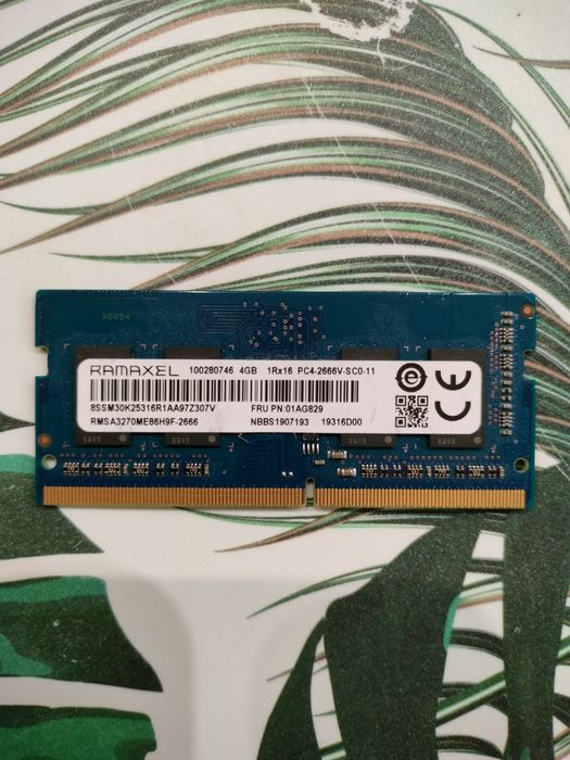 Pamięć ram DDR 4GB