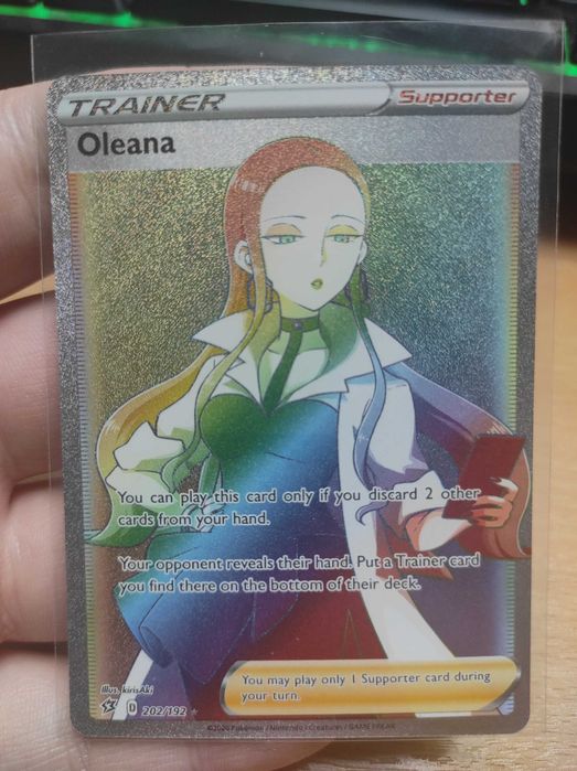 Karta Pokemon Oleana (RCL 202) ENG