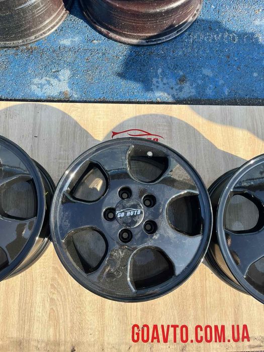 Goauto диски 5/108 5/110 r15 et49 dia63.4-65.1 як нові