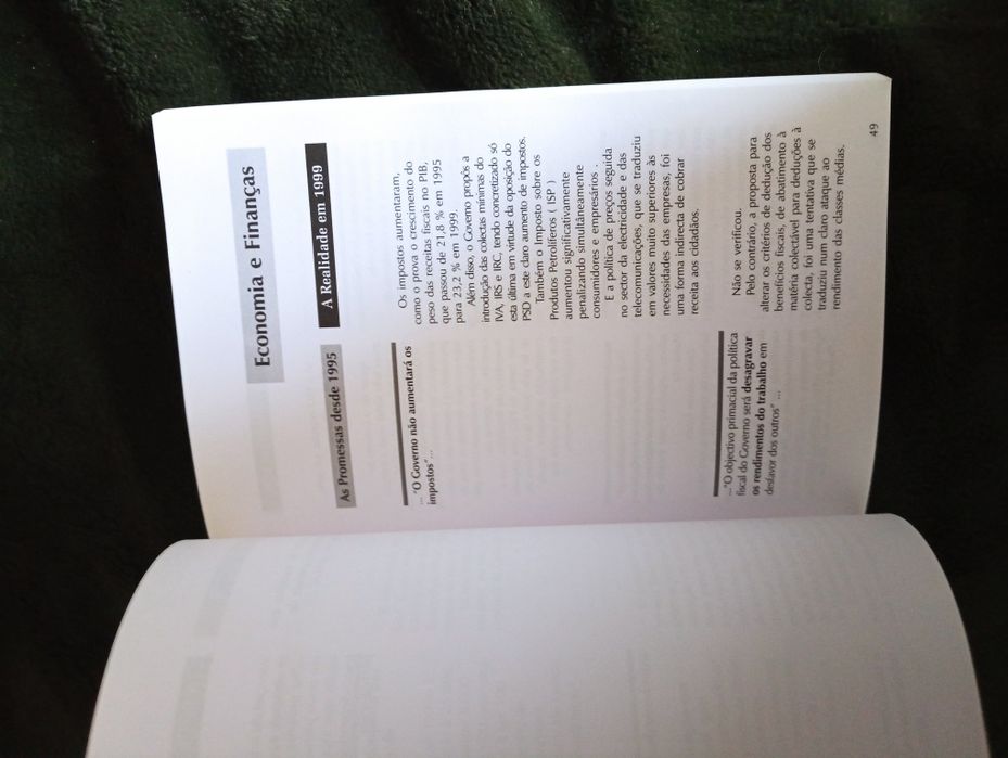 Promessas, Promessas, Promessas …	Compilação de promessas do PS..