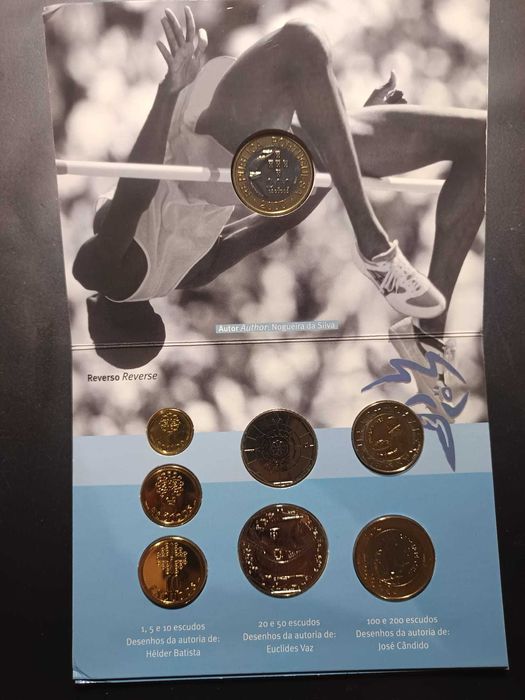 2000 – BNC – Série anual de moedas correntes (Jogos Olímpicos Sidney)