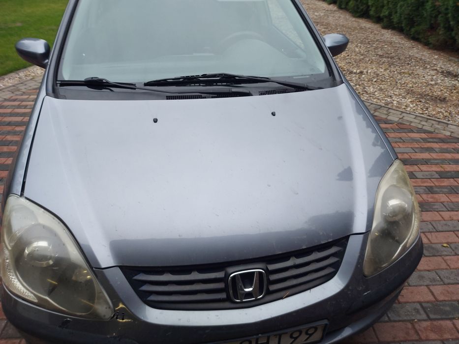 Klapa bagażnika honda Civic 7 nh674p kompletna