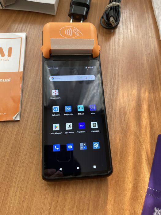 POS-термінал Telpo M1 android 12 tapxphone monobank nfc платіжний терм