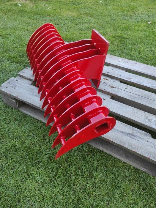 Grabie ażurowe 100cm widły łyżka do gałęzi ziemi trawnika minikoparki