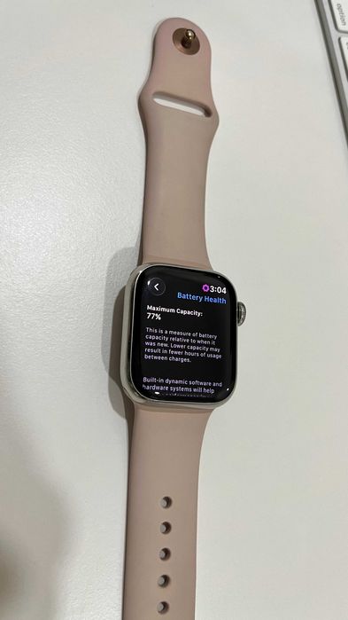 Apple Watch Series 7 41 mm Silver Stainless Steel