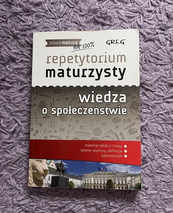 Repetytorium maturzysty wiedza o społeczeństwie
