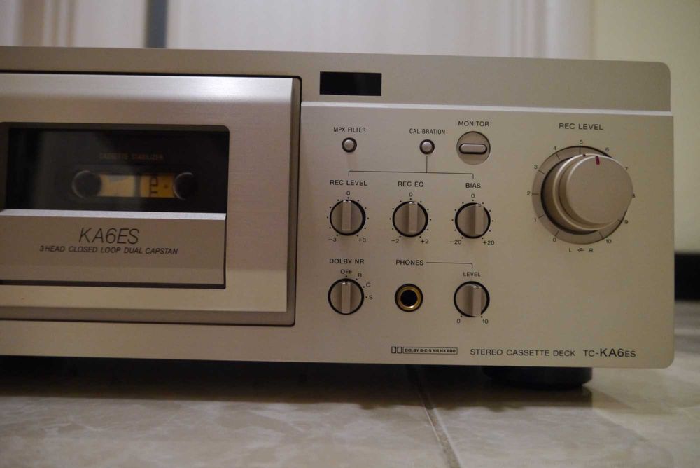 ℹ️ Касетна дека Sony TC-KA6ES  (220 Вольт)