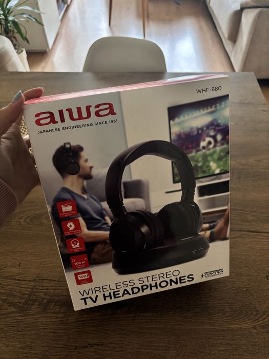 Auscultadores Wireless AIWA WHF-880