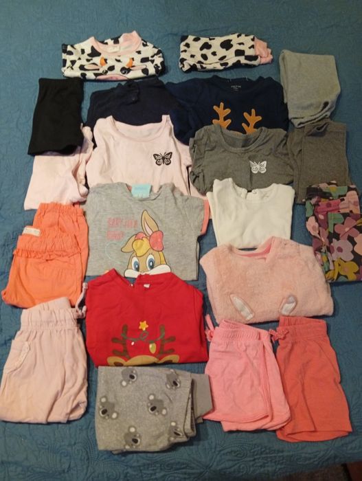 Roupa menina de 6 a 24meses