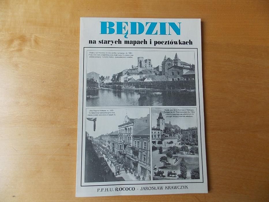 Będzin na starych mapach i pocztówkach