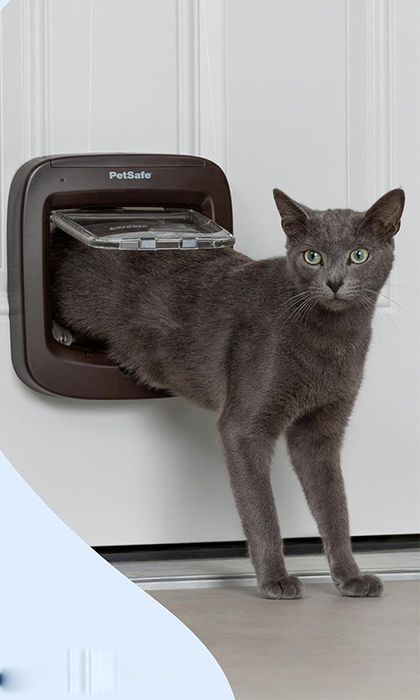 PetSafe Drzwiczki Dla Kota Na Mikrochip Brązowe