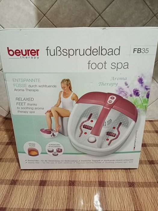 Гидромассажная ванночка для ног Beurer FB 35. 
Устройство оснащено фун