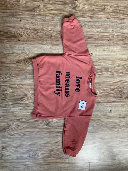 Bluza firmy Zara z nadrukiem rozm. 110