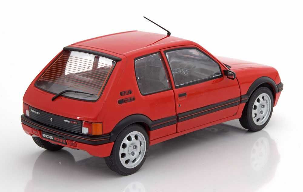 Peugeot 205 GTi (red) - Solido 1/18
