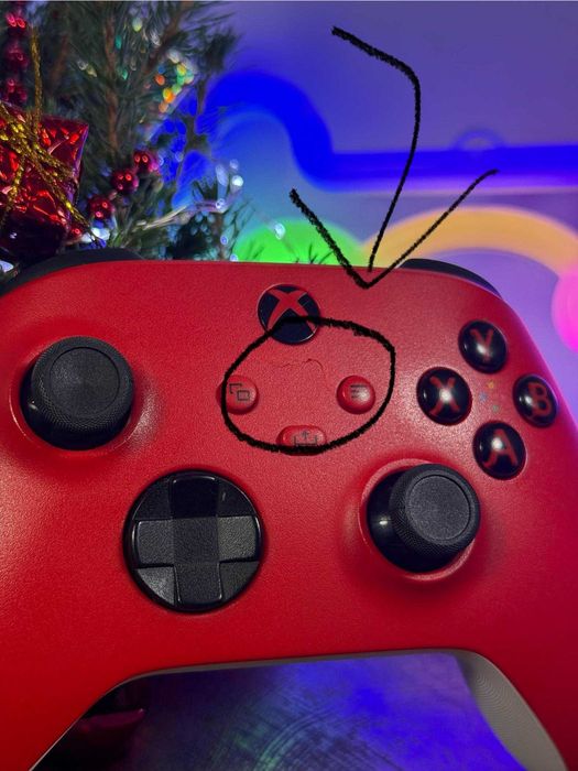 Pad Xbox series S – czerwony | odnowiony | GWARANCJA 3 MIES