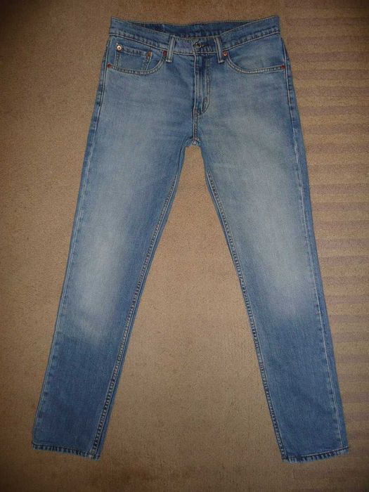 Spodnie dżinsy LEVIS 511 W31/L32=41,5/103cm jeansy