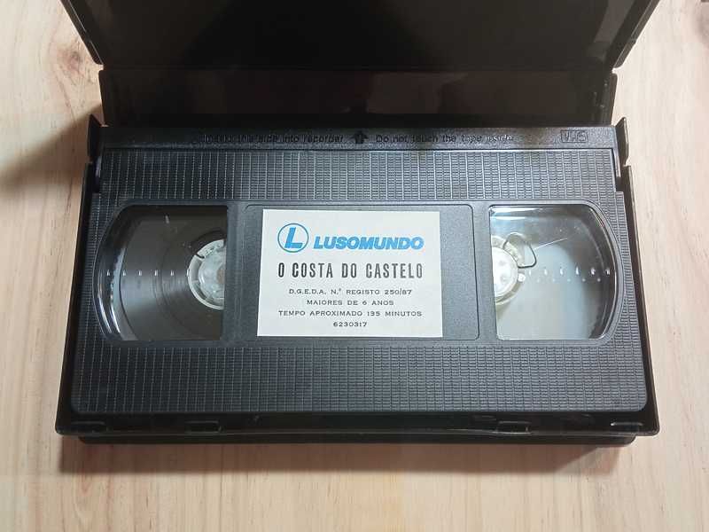 Filme O Costa Do Castelo - VHS
