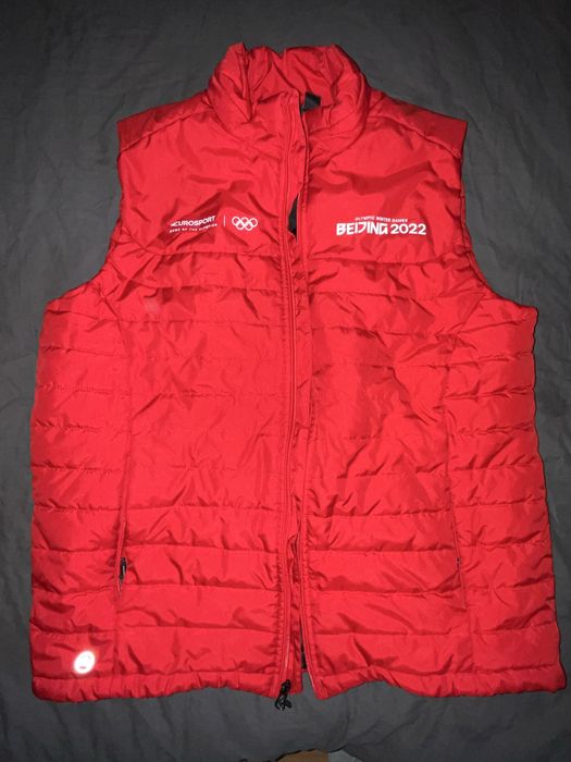 Kamizelka pikowana Stormtech. Eurosport Pekin unikat