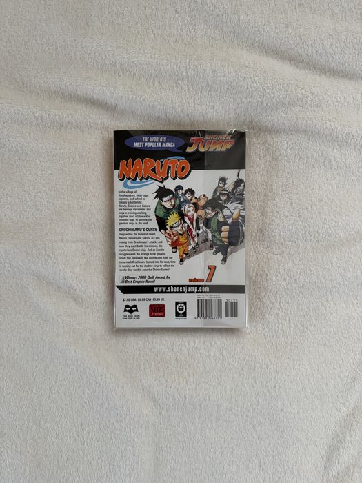 Naruto Volume 7 em Inglês