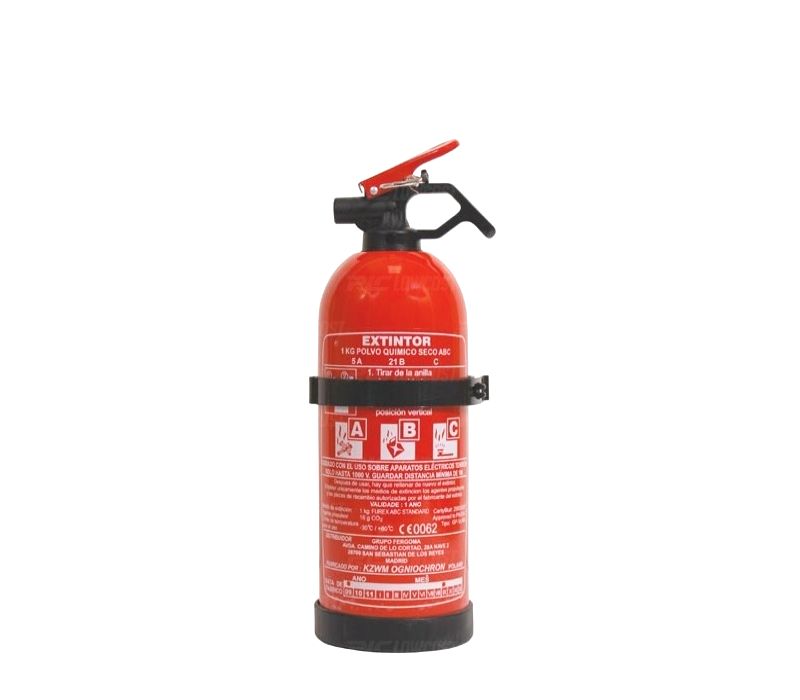 EXTINTOR PARA CARRO MOTA 1KG