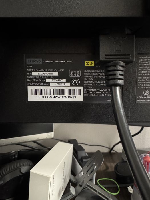 Монітор Lenovo Legion R24e