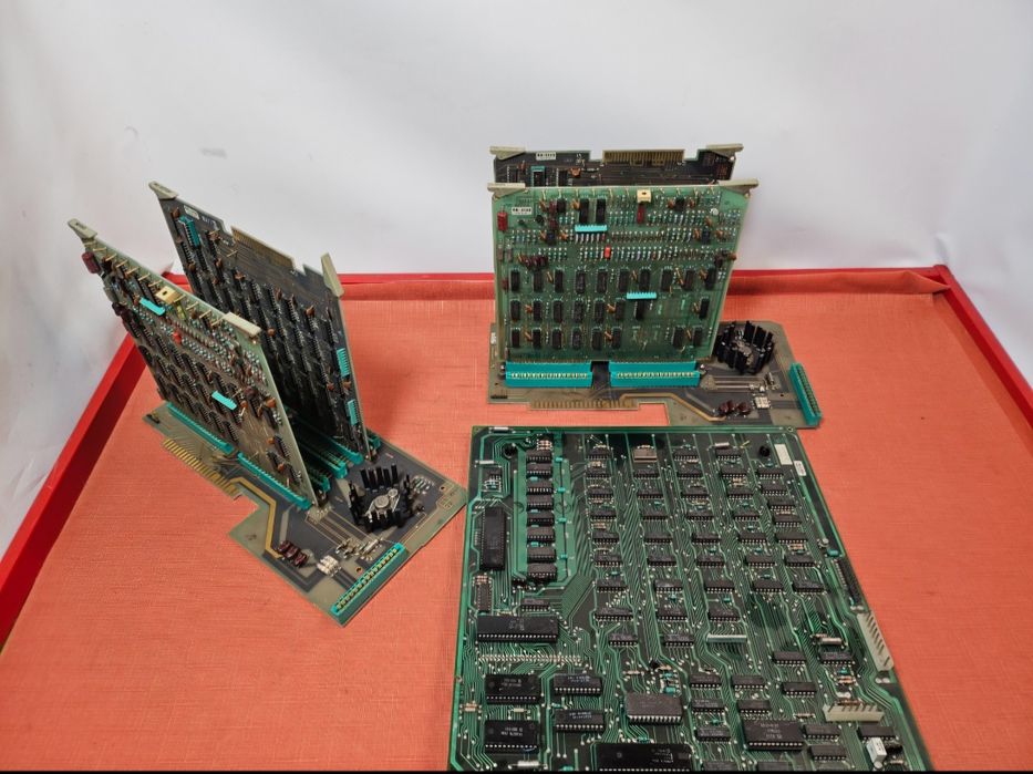 Unikatowy zestaw HP Z80 Procesor, Servo, I/O złocone ścieżki I - 1981