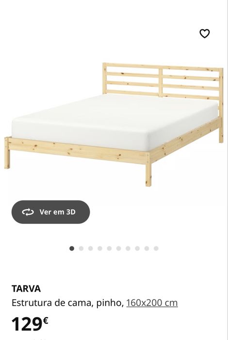 Cama de casal Ikea 160x200