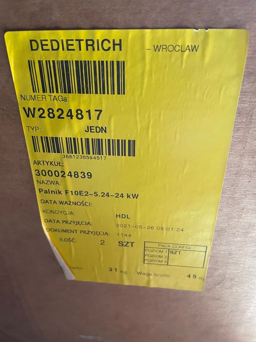 Palnik olejowy ogrzewanie centralne