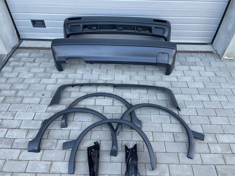 ZDERZAK PRZEDNI, TYLNY, LISTWY BŁOTNIKÓW VW GOLF II 1989-1992 - NOWE