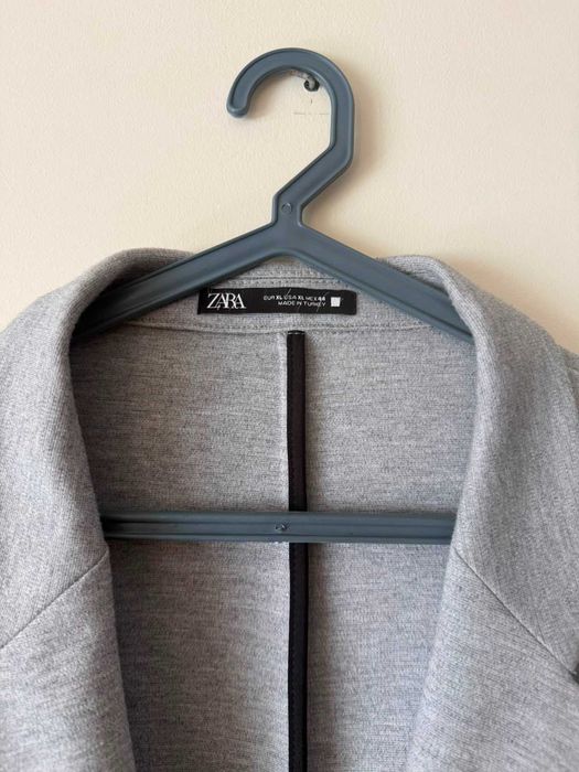 Fato Completo Zara Homem Cinzento Claro - Casaco + Calças