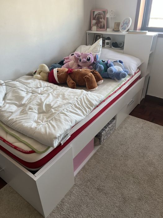 Cama Solteiro Kompacta Conforama