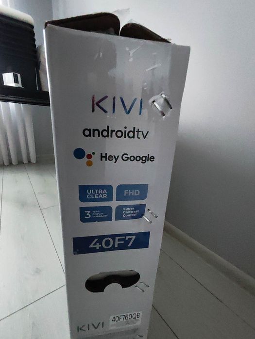 Telewizor 40" KIVI na gwarancji FHD android