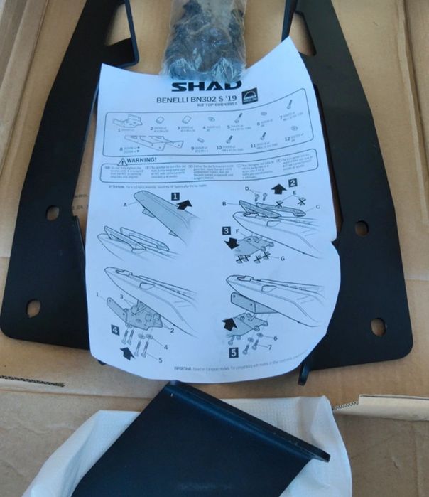 Benelli 302S kit top case