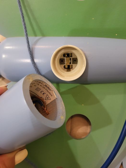 Люстра Метелик деревяна