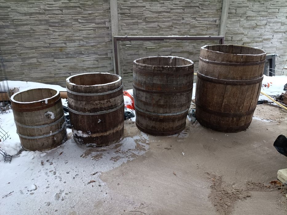Beczki debowe używane