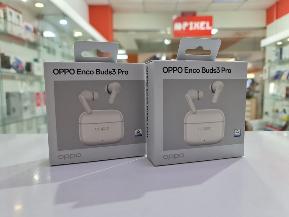 Нові OPPO Enco Buds3 Pro Glaze White