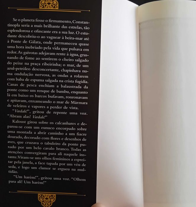 Livro "O Homem de Constantinopla"