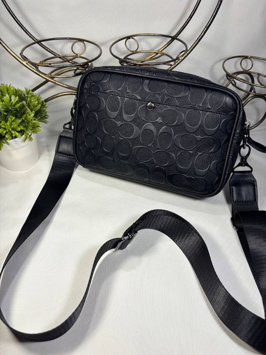 Чоловіча сумка Соасh / Месенджер Coach /мужская сумка через плече /коа