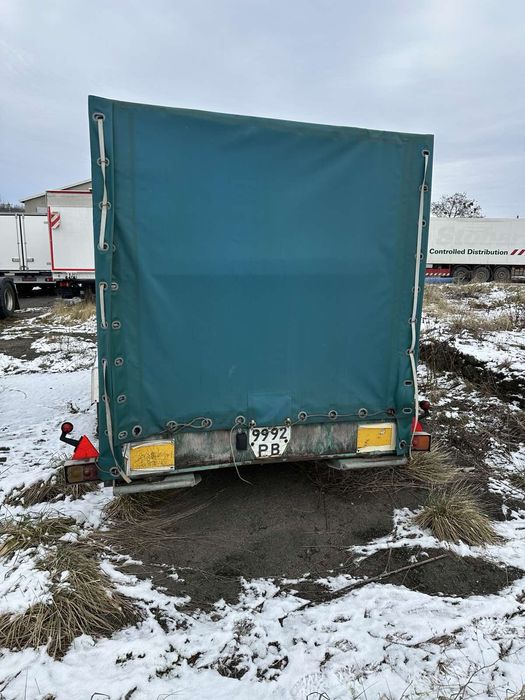 Причіп лафет тентований